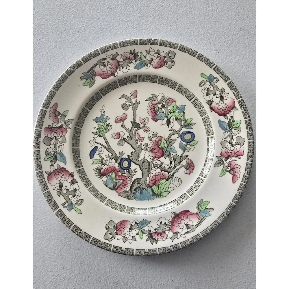 Vintage JOHNSON BROTHERS INDIAN TREE 8 INCH Salad /Dessert Plate Replacement